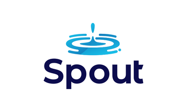 Spout.com - Creative brandable domain for sale